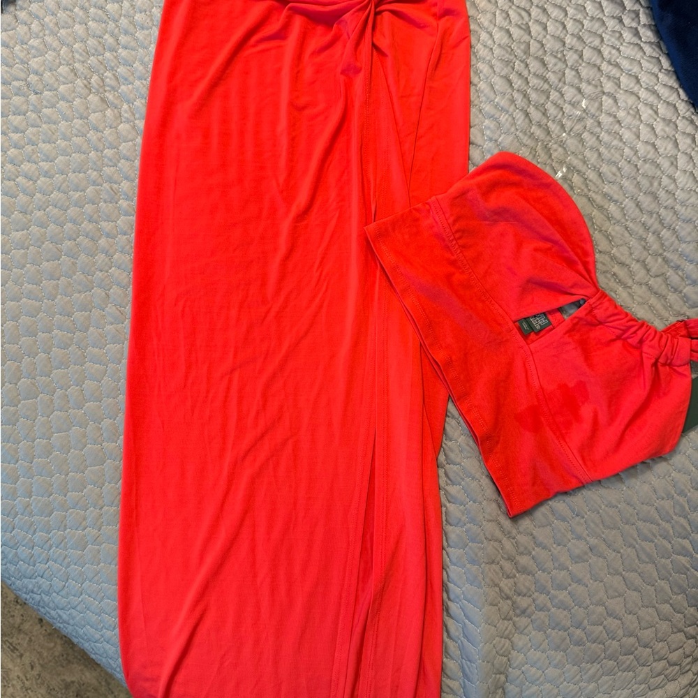 Wild Fable Coral Two-Piece Set